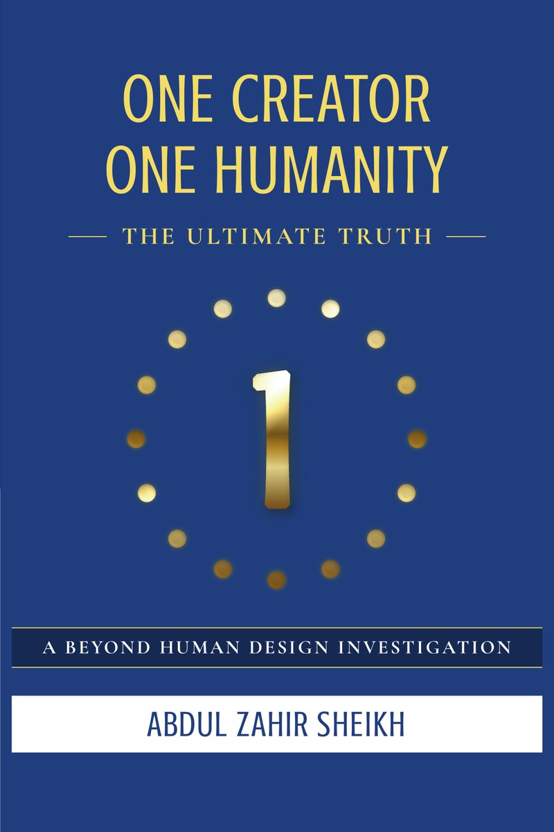 Cover of One Creator, One Humanity by Abdul Zahir Sheikh